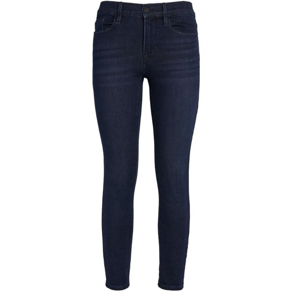 Frame le skinny de Jeanne crop indigo denim - Picture 4 of 11